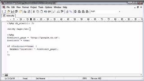 Beginner PHP Tutorial   64   ob start