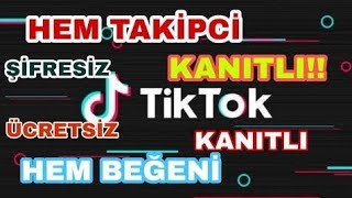 Tiktok Beğeni Ve Takipci Hilesi (Şifersiz) #tiktok #tiktokhile #tiktokbeğen