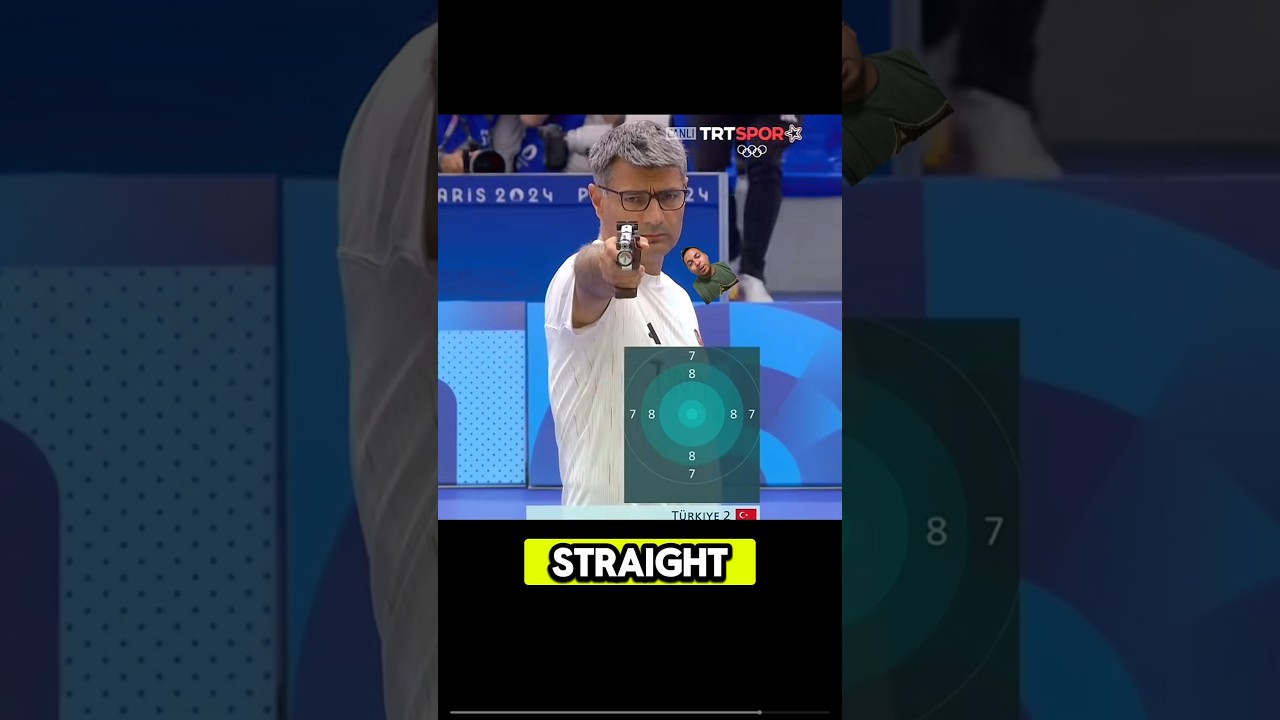 2024 Paris Olympics SENSATION Yusuf Dikec 