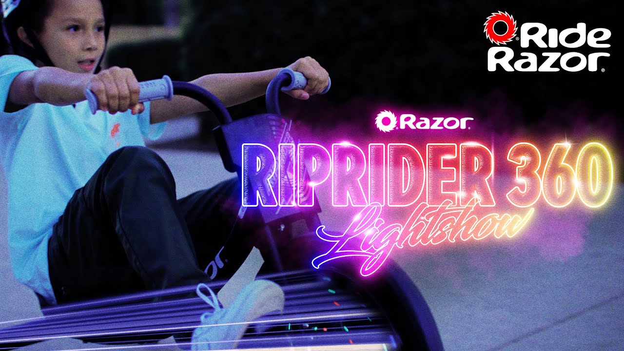 Razor | RipRider 360 LightShow - Black | 20036515