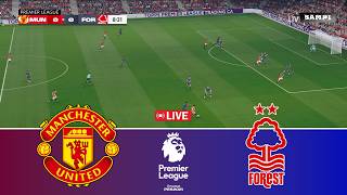 🔴LIVE : Manchester United vs Nottingham Forest - Premier League 2026 Epl - Video Game Simulation