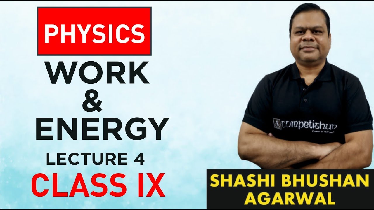 work & energy class 9 (L- 4)| power and its unit| how to do numerical ...