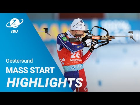 World Cup 22/23 Oestersund: Men Mass Start Highlights