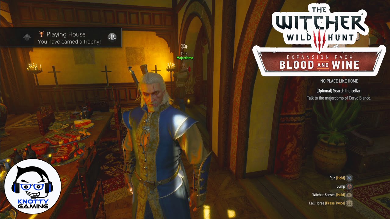 The Witcher 3 Blood and Wine DLC - Playing House Trophy Achievement Guide -  YouTube