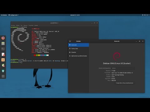 Dices tú de Debian 10 Buster con GNOME (vídeo opinión)