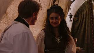 Miracle Workers Season 3 Chauncley And Alexandra Kiss Daniel Radcliffe, Geraldi