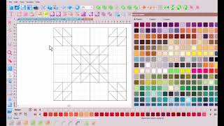 Easy block color burst with Design N Quilt!