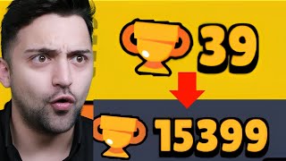 BRAWL STARS İLK KEZ KUPA KASAN ADAM