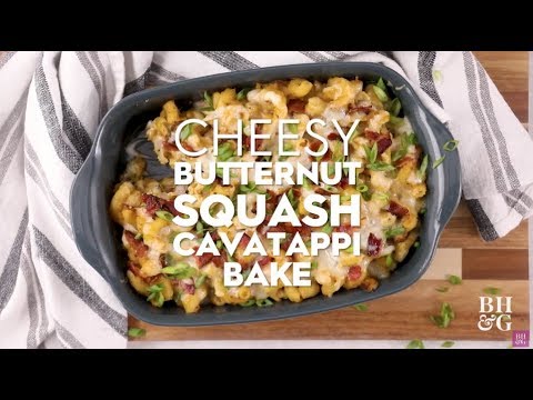 Cheesy Butternut Squash Cavatappi Bake Fast Fresh Better