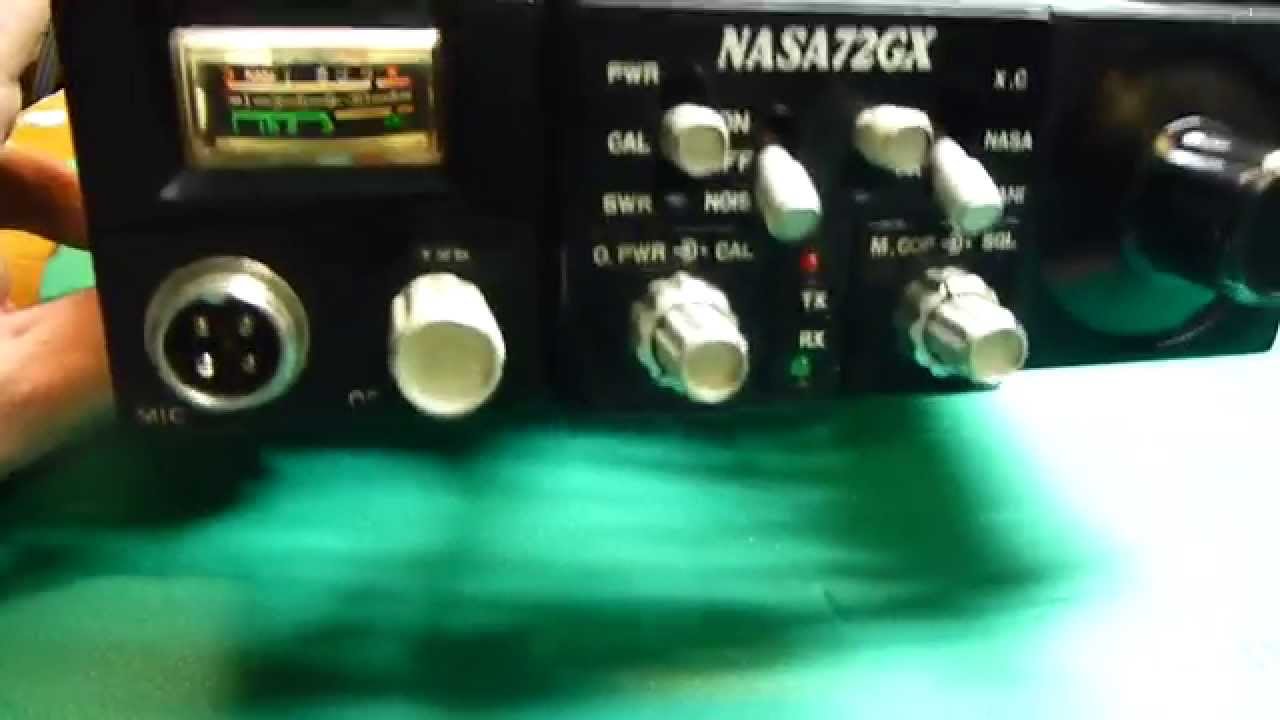 わびさび様説明欄見て下さい! cb無線、 NASA72GX-III 真空管アンプ Yahoo!オークション - YKK5-122 現状品 NASA ナサ 真空管式CB