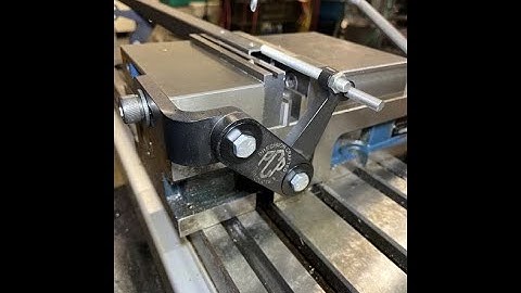 Mill, CNC Vise Work Stop