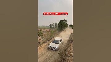 Swift Dzire off-roading #swiftdzire #swift #swiftlover #youtubeshorts #shorts #car