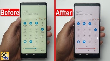 Fix Samsung Galaxy Note 9 Yellow screen in just 1 minute