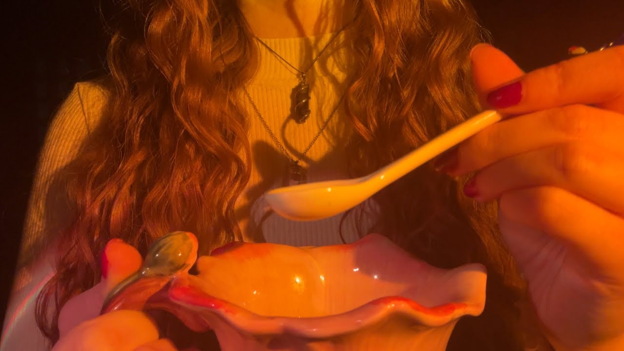 ASMR Fairy Feeds You Glamour Magic Affirmations (многослойные звуки, поток аффирмаций)