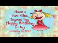 Sister happy birt.ay     bday song         song  free