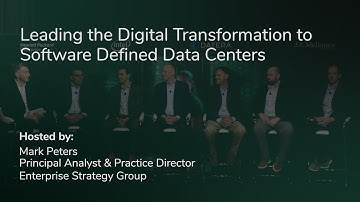 Leading the Digital Transformation to Software Defined Data Centers