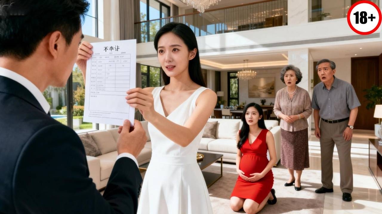 婚後3年未婚，老公情婦懷孕上門逼宮，婆家人把我趕出門，我拿出檢查報告他們傻眼了