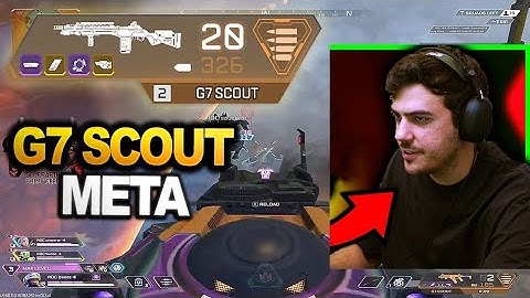 Imperialhal shows How to use the G7 SCOUT in algs scrims!! ( apex legends )