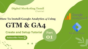 How to Install & What is Google Analytics 4 using Google Tag manger Tutorial In Tamil #ga4tamil