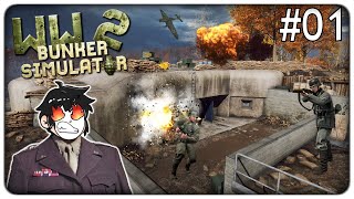 DIFENDIAMO IL BUNKER DALLE ARMATE NAZlSTE E PROVIAMO A SOPRAVVIVERE | WW2 Bunker Simulator - ep.01 screenshot 2