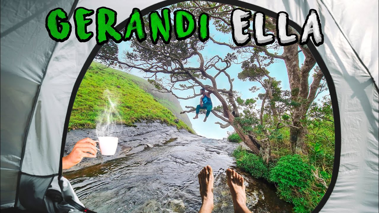 Gerandi Ella | කලුගල ගැරඬි ඇල්ල Camping | ගැරඬිගල | Making Biriyani | English, Tamil & Sinhala Vlog