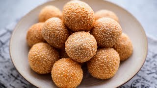 Crispy Sesame Balls Jian Dui Street Food