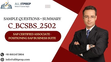 “C_BCSBS_2502 Made Easy: SAP Business Suite Exam Q&A + Overview”