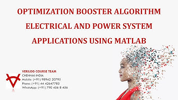 OPTIMIZATION BOOSTER ALGORITHM ELECTRICAL AND POWER SYSTEM APPLICATIONS USING MATLAB