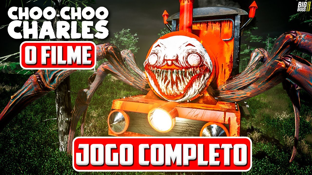 O TREM CAPETA ARANHA CHEGOU! CHOO CHOO CHARLES JOGO COMPLETO 