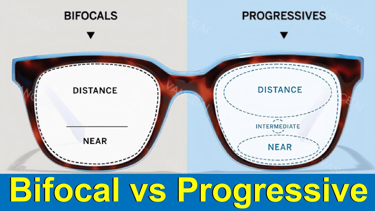 প্রগ্রেসিভ লেন্স- কি, কেন, কিভাবে ব্যবহার করবেন?  Bifocal vs Progressive Lens #sunglasseslover