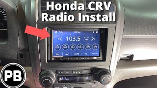2007 - 2011 Honda CRV Radio install