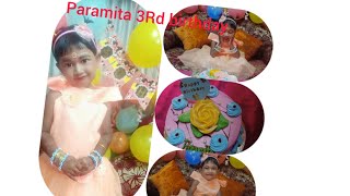 Birthday party for my daughter Paramita