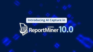 Introducing AI Capture in Reportminer 10.0!