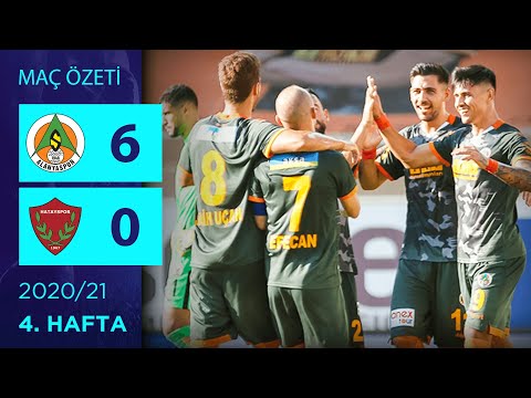 ÖZET: A. Alanyaspor 6-0 A. Hatayspor | 4. Hafta - 2020/21