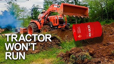 How to Clear Clogged Fuel System - Kubota Tractor L3901, L3301, L2501