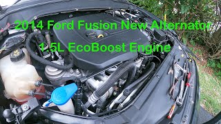 2014 Ford Fusion 1.5L Alternator Installation