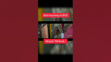#Bad Touching in Bus | #SouthMovie Clip #reels