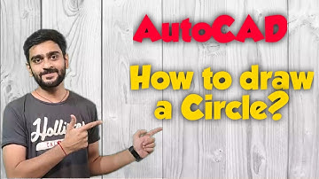How to draw a Circle in Autocad? | Radius | Diameter | PART 6