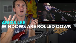 Guitar Teacher REACTS: AMOS LEE - Windows Are Rolled Down (Live with the Colorado Symphony)