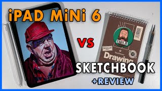 Apple iPad mini 6 (2021) VS Sketchbook Drawing + REVIEW