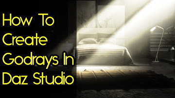 Daz Studio Lighting Tutorial - God Rays