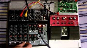 FV-1 Board works much better as a Send :-)