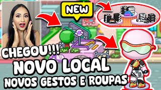 👉😱 CHEGOU!!! NOVO LOCAL: METRÔ, NOVOS GESTOS E ROUPAS NOVAS NO PAZU AVATAR WORLD | NOVA ATUALIZAÇÃO