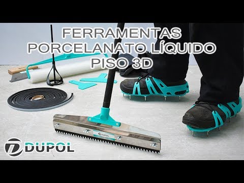 Vídeo: Como fazer um piso 3D autonivelante?