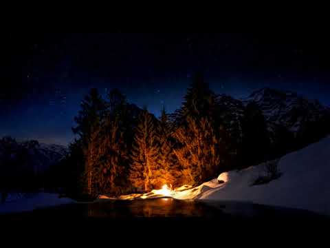 1 Saat Kamp Ateşi Sesi - Cırcır Böcekleri - 1 Hour Camp Fire Sound - Crickets Sound