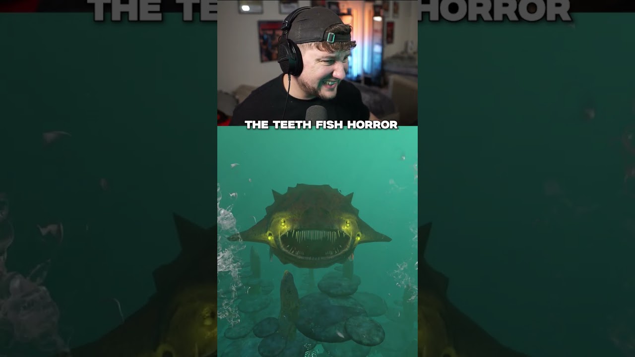 THE TEETH FISH HORROR 😨