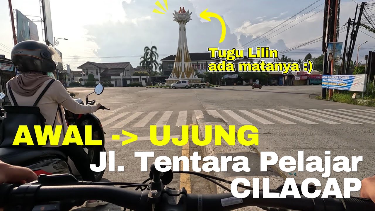Gowes Pagi Melintasi Jalan Tentara Pelajar - Cilacap