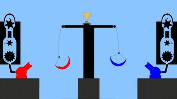 The Scale - Algodoo Marble Race Tournament with Countries