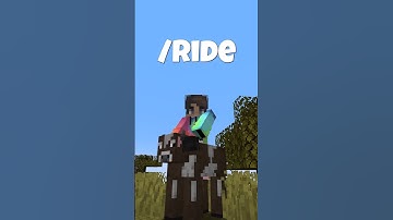 How to RIDE ANY MOB!