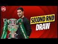 Carabao Cup 2nd Round Draw | LIVE